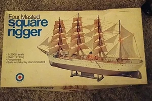 Four Masted Square Rigger - Picture 1 of 5