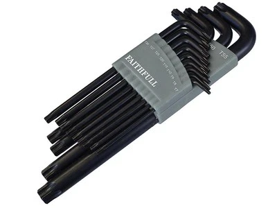 Faithfull Set Kunci Bintang (Star) Lengan Panjang 13 dalam 1 (TX7-TX55) - Image 1 of 2