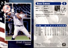 Brad Elwood 2002 MultiAd Tampa Yankees #12 Card *AutographDen*