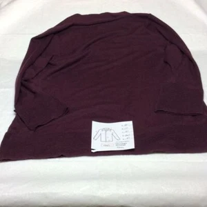 Stitch Fix Evolution Women's Cardigan Burgundy Lightweight Open Front Small - Picture 1 of 5