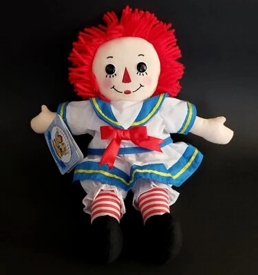 Nuevo-con-Etiquetas HASBRO/RUSS Armario Serie RAGGEDY ANN 12" Muñeca TRAJE MARINERO 2005 Foto 1 de 3