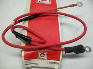Original ACDelco 12044638 Red Positive Wire Assembly 48" Long - Picture 1 of 2