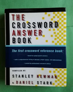 S. Newman, D. Stark ~ The Crossword Answer Book~ Random House ~ 1996 ~ Hardcover - Imagen 1 de 5