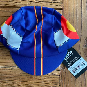 COLORADO HEX-TEK® Wicking Polyester Team Cycling Cap NEW Bike Hat Free Ship - Picture 1 of 4