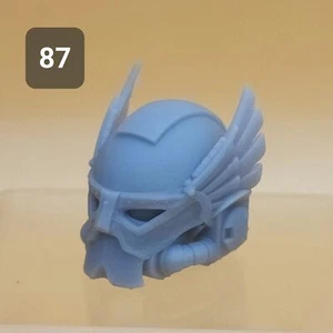 3dResinMagic's 87 Space Wolf Helm maßgeschneidert kompatibel mit 7 Zoll Space Marines - Bild 1 von 3
