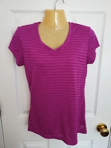 T-shirt donna Spaulding rosa scollo a V atletica nuova senza etichette - taglia small - Foto 1 di 3