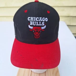 Chicago Bulls schwarz rot weiß Cap Strapback Dad Trucker Baseball BinT - Bild 1 von 8