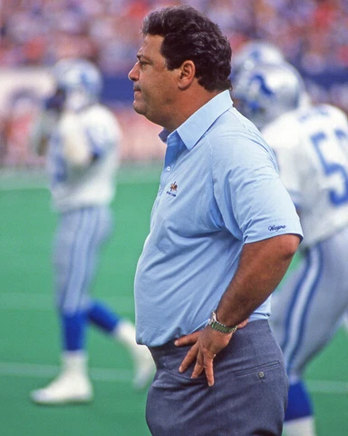Detroit Lions Coach WAYNE FONTES Glossy 8x10 Photo NFL Football Print Poster Cover