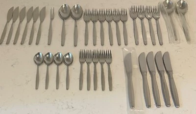WMF Stuttgart Cromargan Germany Stainless Flatware 35 PC - Image 1 of 4