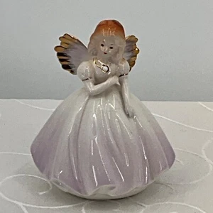 Josef Originals Birthstone March Aquamarine Angel Figurine With Box - Picture 1 of 5