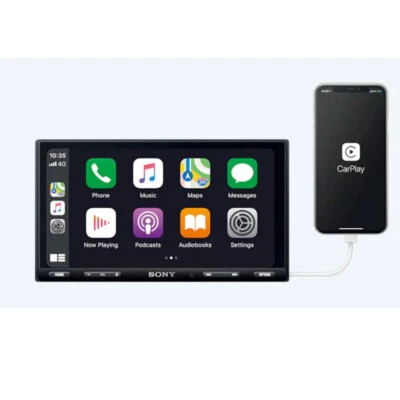 Sony XAVAX5500 6.95" (17.6-cm) BLUETOOTH Media Receiver with Carplay/ Android... - image 1 of 3