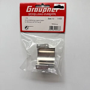 GRAUPNER MOTOR MOUNT FOR 35.5mm ELECTRIC MOTOR NEW OLD INVENTORY - Picture 1 of 2