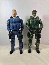 2- Toys R Us Exclusive True Heroes Sentinel 1 WOLF & BARRACUDA 12” Action Figure