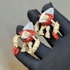 2 szt. Halo Mega Construx Red Grunt Banished Conscript z figurkami pistoletu plazmowego 