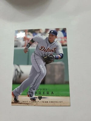 2008 Upper Deck Baseball Card Miguel Cabrera 777 - Image 1 of 2