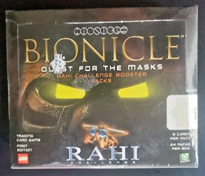 Lego Bionicle Quest For The Masks 24 Sealed 9 Card booster packs RAHI Challenge - Picture 1 of 7