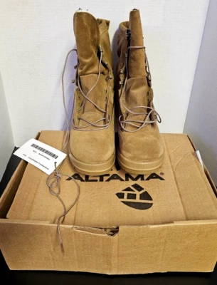 Altama 402903 Stivali da Combattimento Militare Esercito Veicolo di Volo Equipaggio Uomo Taglia 10 R - Immagine 1 di 4