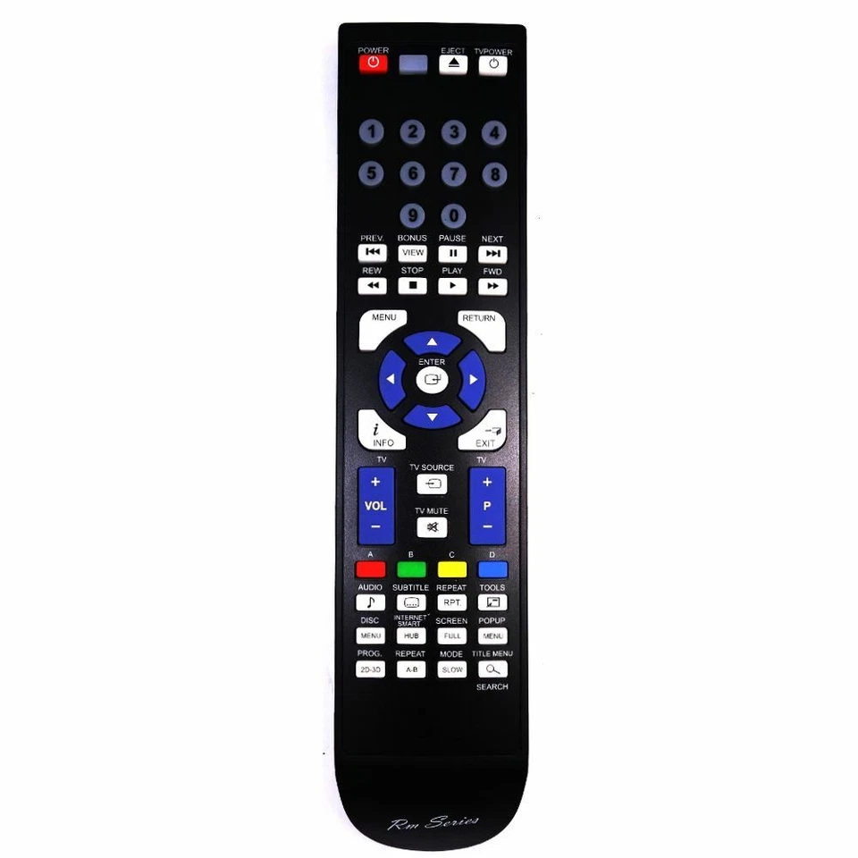 RM-Series Blu-Ray Remote Control for Samsung BD-C5500/EDC - Image 1 of 1