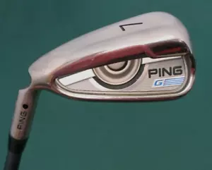 Left Handed Ping G Series Black Dot 7 Iron Seniors Graphite Shaft - Picture 1 of 4
