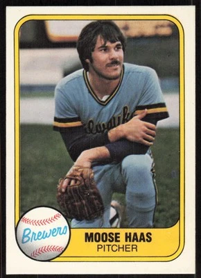 1981 Fleer #516 Moose Haas - Image 1 of 2