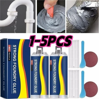 Strong Foundry Glue,Metal Repair Glue, AB Metal Glue Heary Duty Weld 85ml - Image 1 of 4