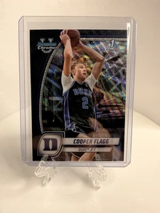 2024-25 Bowman University cromo - Cooper Flagg #16 refractor de onda negra (RC) - Imagen 1 de 2