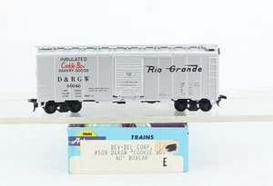 HO Athearn Bev-Bel 509 D&RGW Rio Grande 40’ Box Car "Cookie Box" - Picture 1 of 6