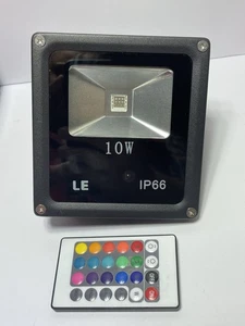 Led Spotlight 10W Light Illumination RGB Color IP66 Flash Strobe Smooth Party - Picture 1 of 1
