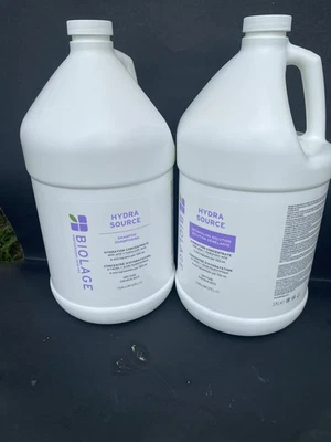 Matrix Biolage   Hydra Source Shampoo Gallon And detangling Solution Gallon - Image 1 of 4