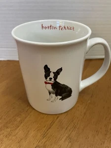 FRINGE Studio “Boston Terrier” 16oz Coffee/Tea Mug Cup Great Gift Idea! - Picture 1 of 7