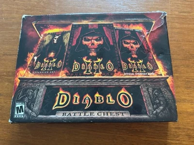 Diablo Battle Chest PC Game Box Set Diablo II Lord of Destruction Expansion - Image 1 of 4
