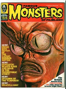 1960s horror magazine lot Famous Monsters 54 Monster World 5 Monsters & Heroes 7 - Picture 1 of 6