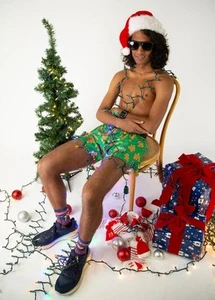 Pantalones cortos para hombre Gingy's Revenge 4" medio dividido - Imagen 1 de 12
