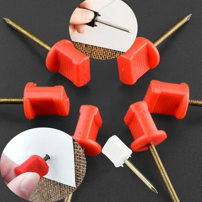 Archery Target Pins Steel Nails Fix Straw Board Paper Face Targets Bow Shooting - Image 1 of 4