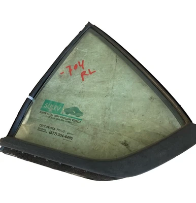 Toyota Prius 2002 ventana trasera cuarto de vidrio lado izquierdo del conductor LH OEM Foto 1 de 4