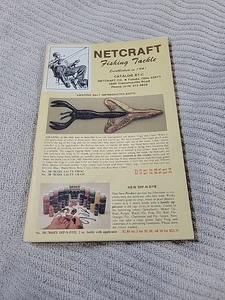 1987 Netcraft Fishing Tackle Catalog 87-C - Bild 1 von 4