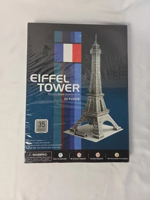 Puzzle Torre Eiffel 3D nuovo in confezione termoretraibile 35 pezzi - Immagine 1 di 2