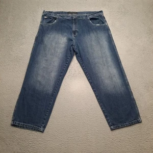 Pantalones de mezclilla azules vintage South Pole Jeans holgados patinador pierna ancha talla 48x30 - Imagen 1 de 8