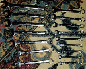 Companion 16pc Drop Forged Wrench LOT 19, 17, 11/16, 5/8, 15, 9/16, 14 Metric  - Picture 1 of 3