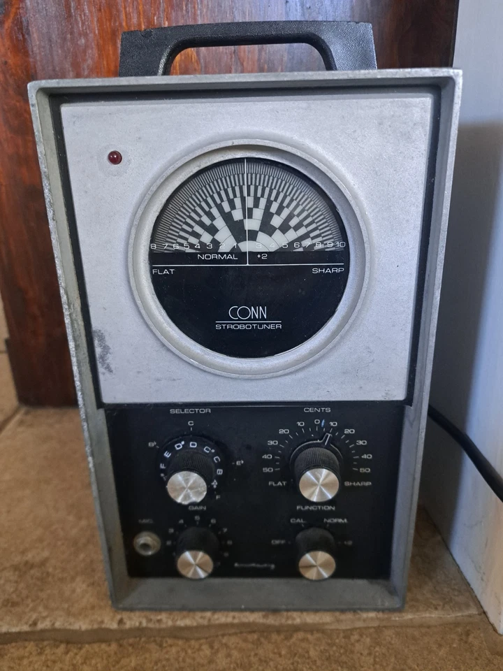 Sintonizador Conn Strobotuner ST-11 ST11 de colección raro Foto 1 de 4
