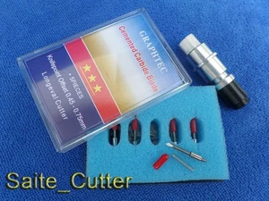 1 pieza Graphtec CB15 plotter de corte soporte de cuchilla cortador de vinilo + 5 piezas cuchillas HQ 45° - Imagen 1 de 3