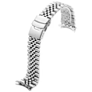 22mm For Orient Kamasu RA-AA0004E19A/AA0001B19A Strap Watch Band Jubilee Steel - Picture 1 of 10