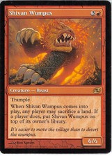 Shivan Wumpus *Rare* Magic MtG x1 Planar Chaos MP