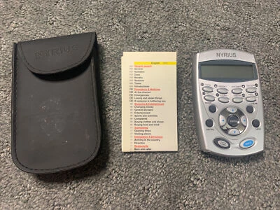 Nyrius Global Talking Translator LT12 12 Languages Foreign Travel Voice Device - Image 1 of 3