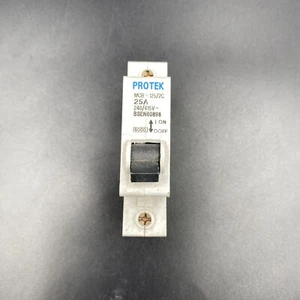PROTEK 24A MCB 125/2C BSEN60898 6000 240/415V CIRCUIT BREAKER - Picture 1 of 6