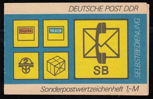 DDR Sondermarkenheftchen SMHD 11 a d - Picture 1 of 2