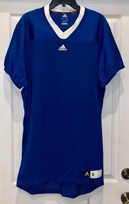 ADIDAS Varsity Mesh Royal Blue Football Jersey NWT NEW Mens Sz XS S XL - Image 1 of 4