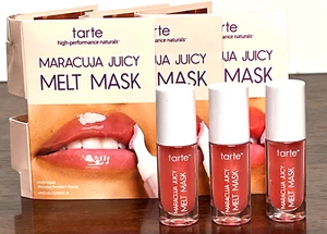 3x TARTE MARACUJA JUICY MELT MASK ICING 0.0169oz / 0.5ml EA NEW - Picture 1 of 1