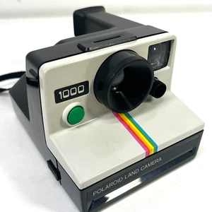 Polaroid Land Camera 1000 vintage Sofortbildkamera White & Black Classic - Bild 1 von 8