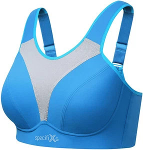 Sports Bras for Women Plus Size High Impact Full Coverage All-Round Support - Picture 1 of 14